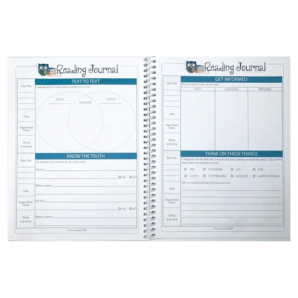 KIDS READING JOURNAL